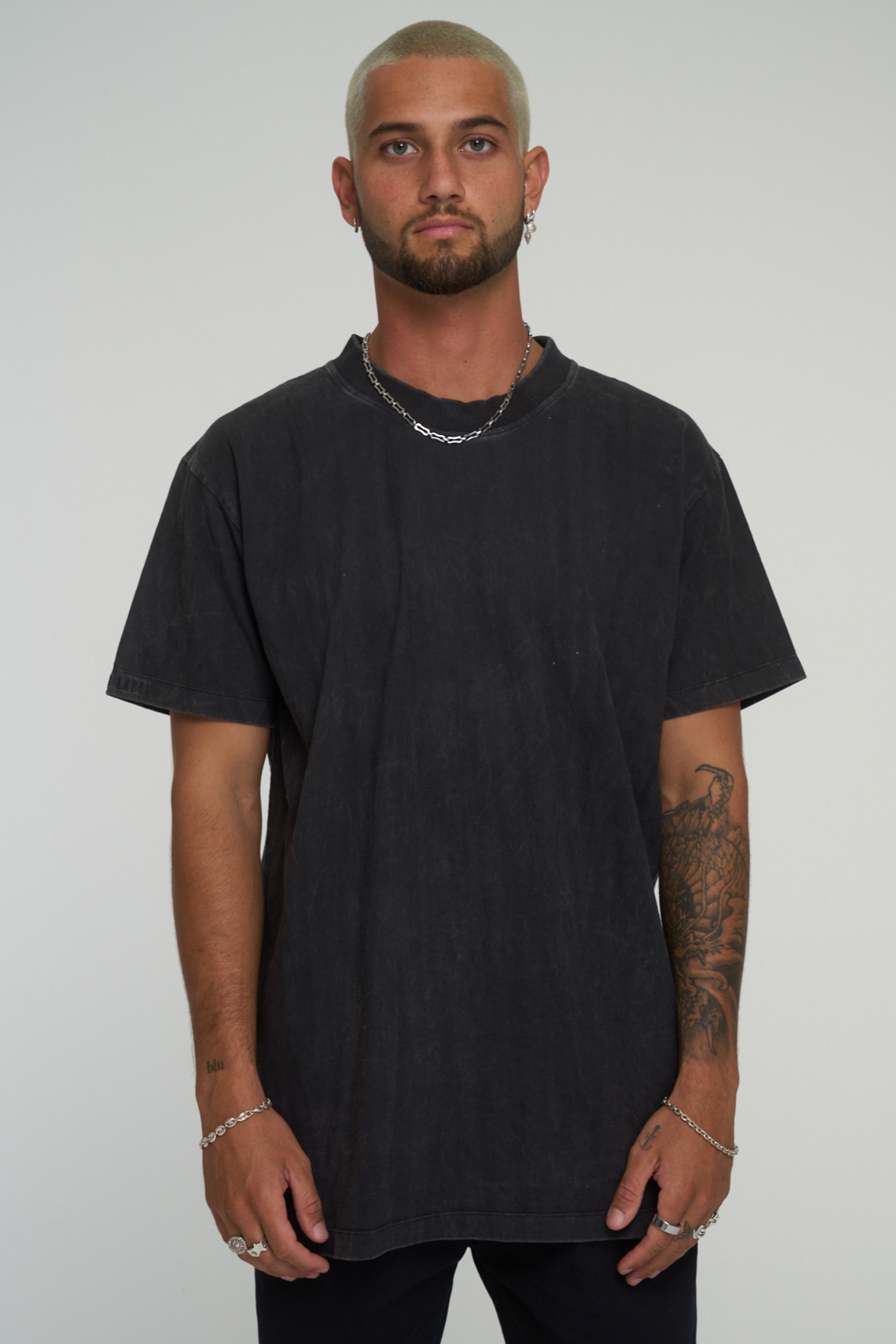 SWAYZE VINTAGE TEE | BLACK STONEWASH
