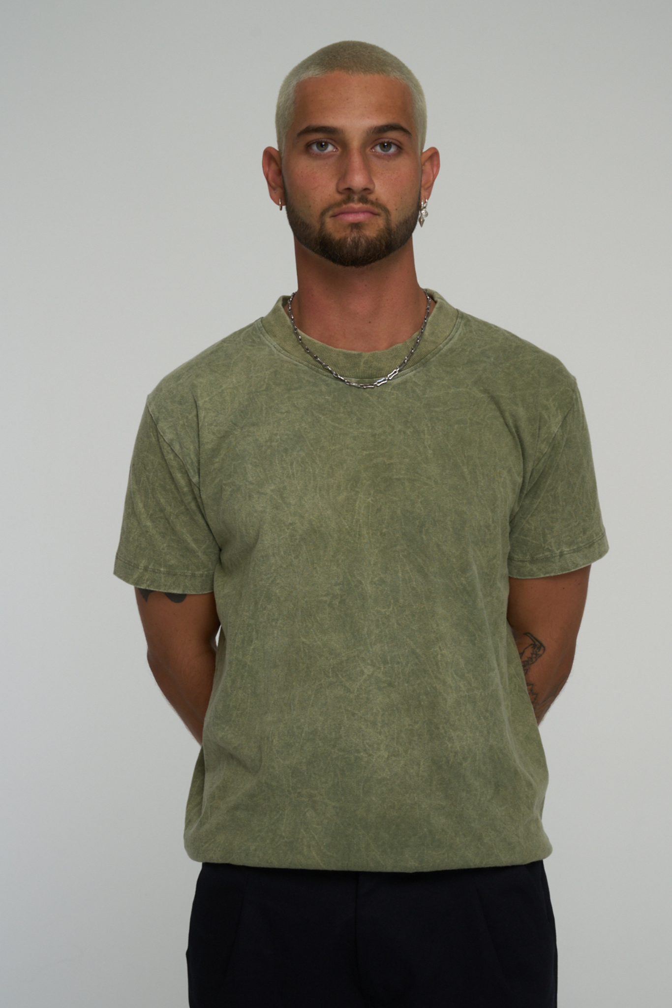 SWAYZE VINTAGE TEE | OLIVE STONEWASH