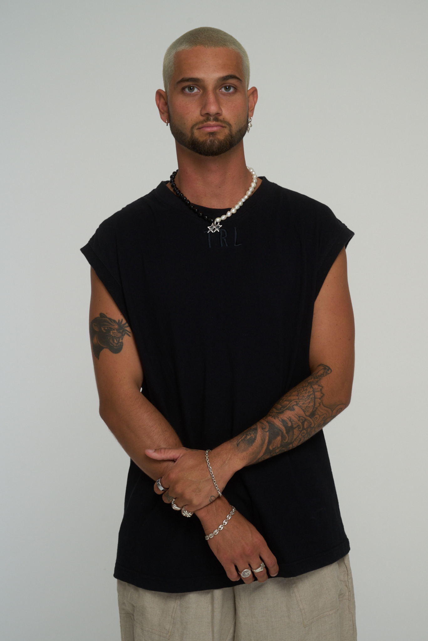 PAC MUSCLE TEE | BLACK