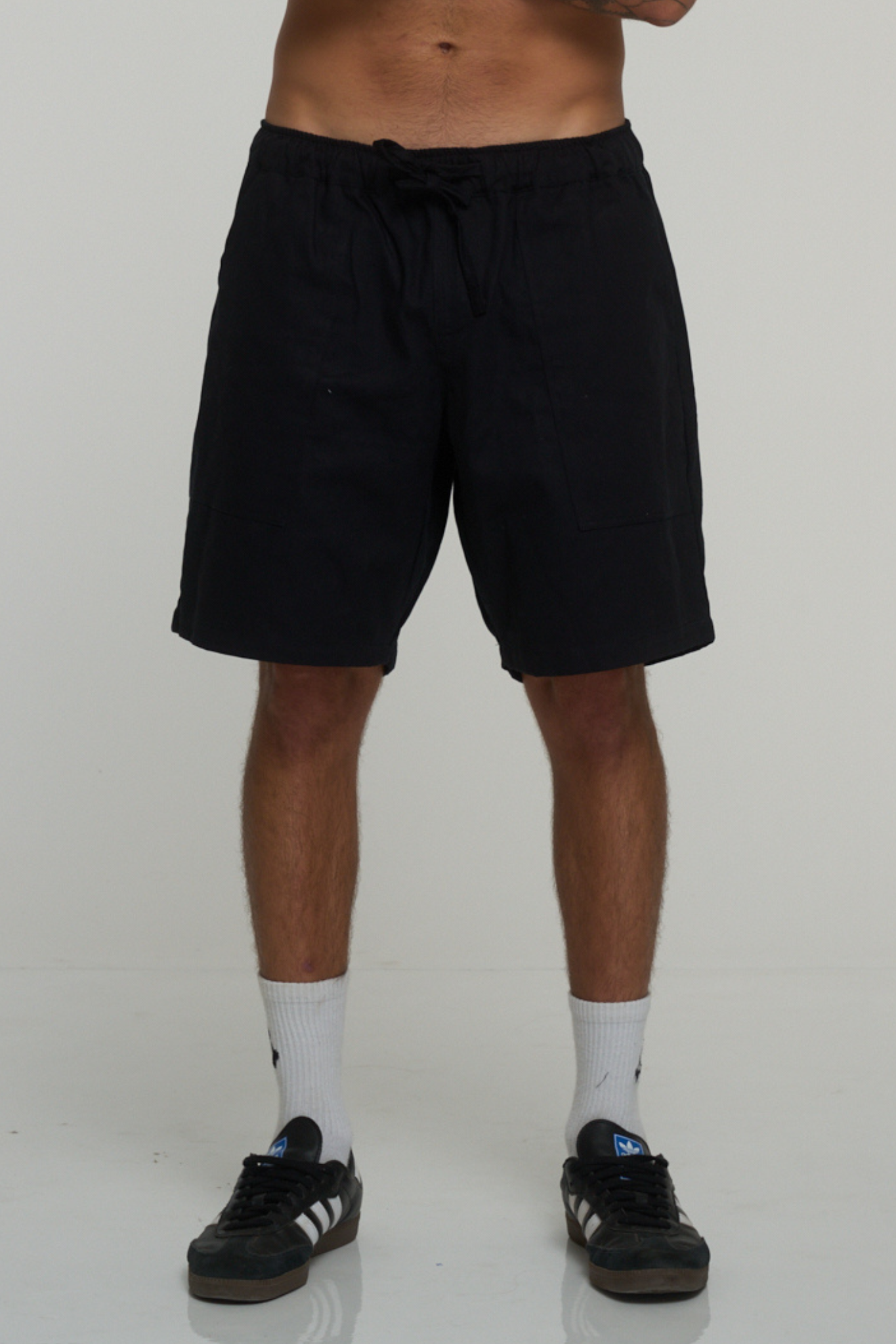 KIEDIS COMFY SHORT | COTTON TWILL | BLACK
