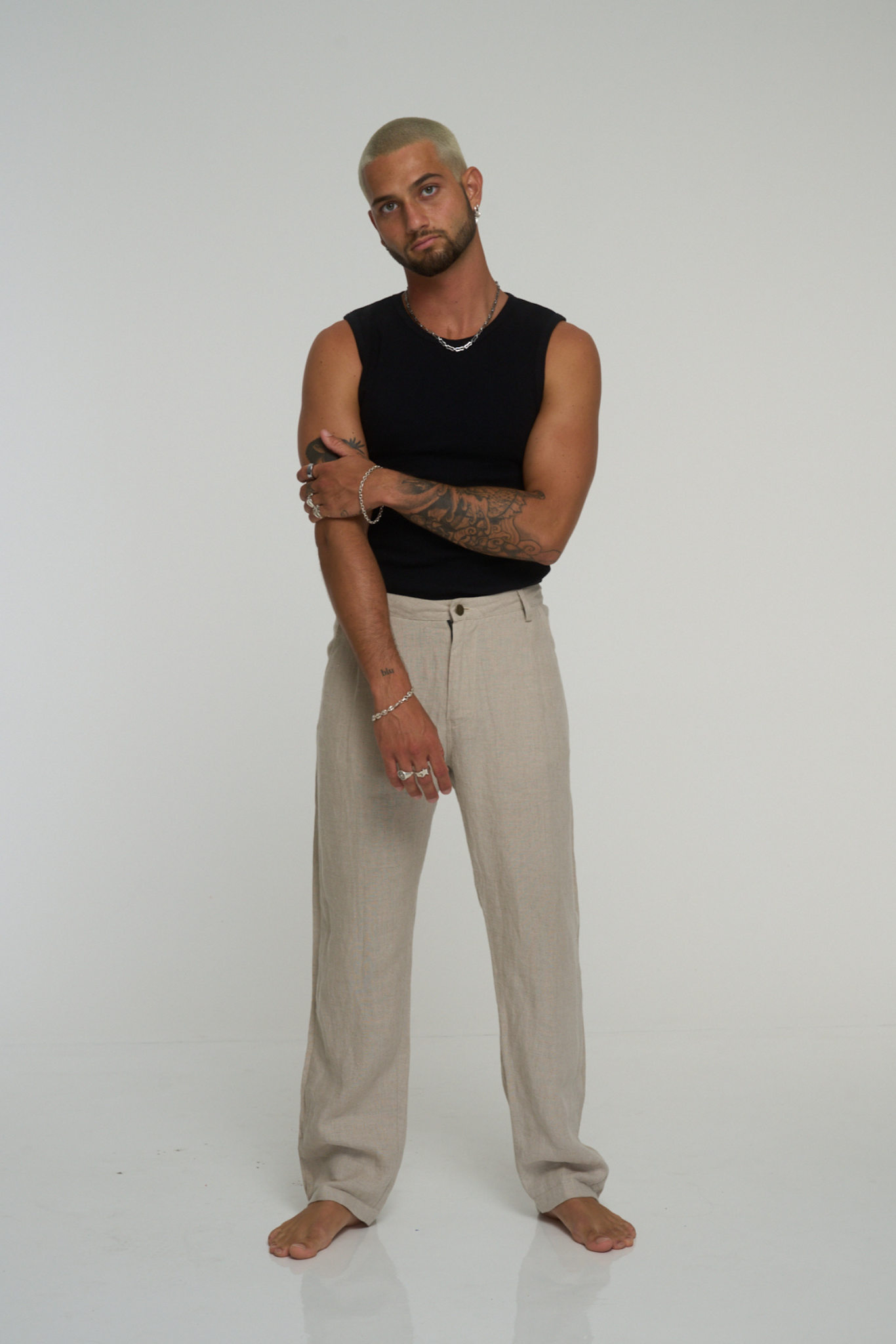 SHELBY TROUSER | LINEN | NATURAL